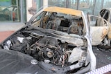 Car dealership fire