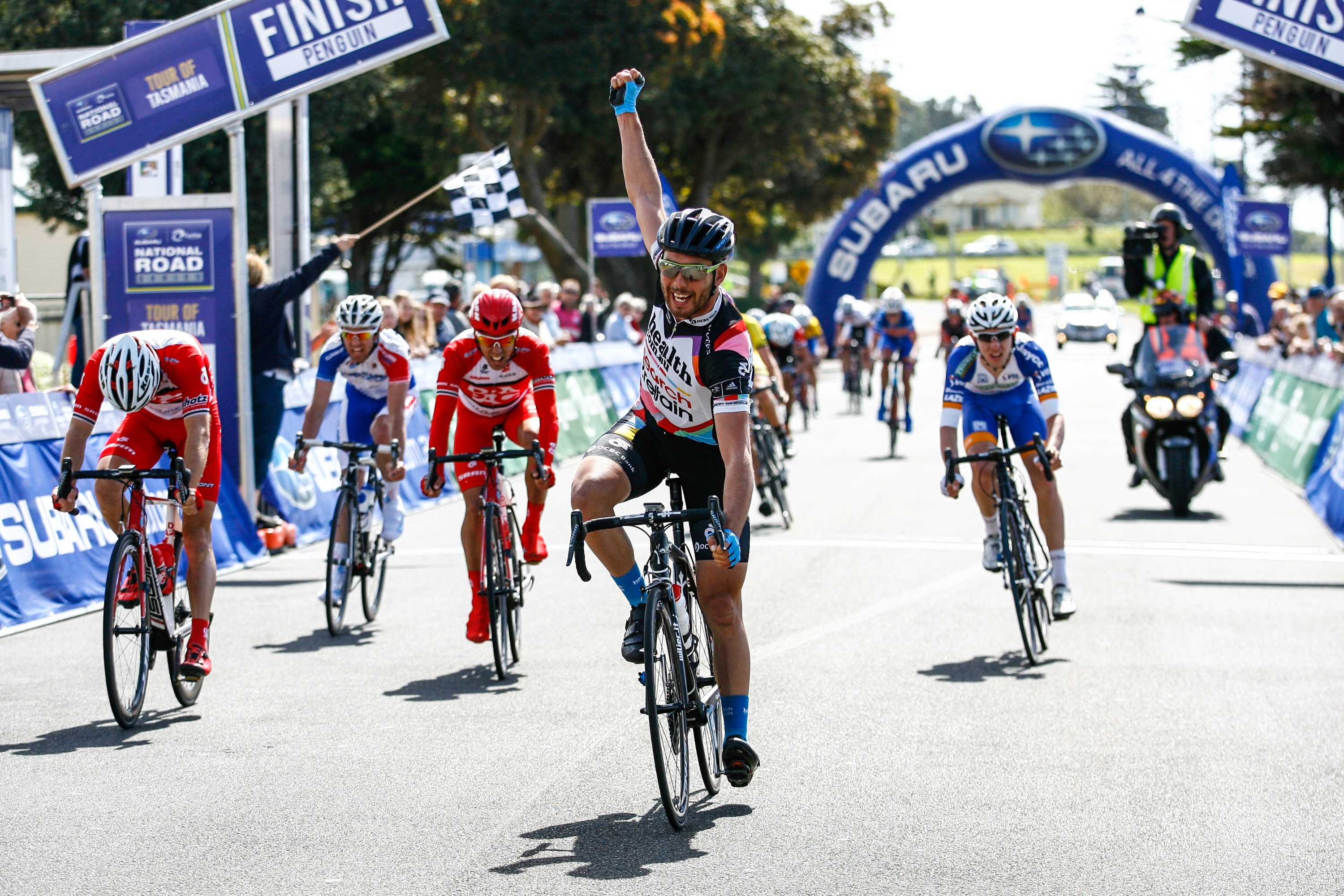 New Zealand rider Patrick Bevin takes lead in Tour of Tasmania - ABC News
