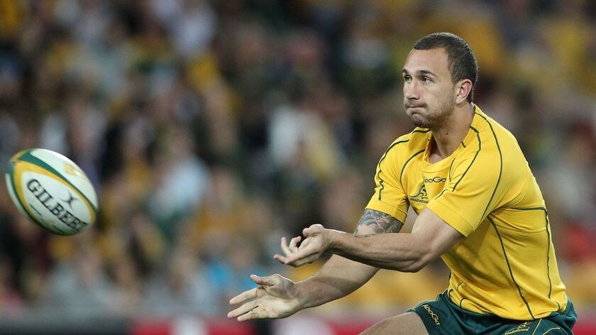 Keep him...Nathan Hindmarsh said he'd rather the Eels spend their money on someone already playing league than Quade Cooper.