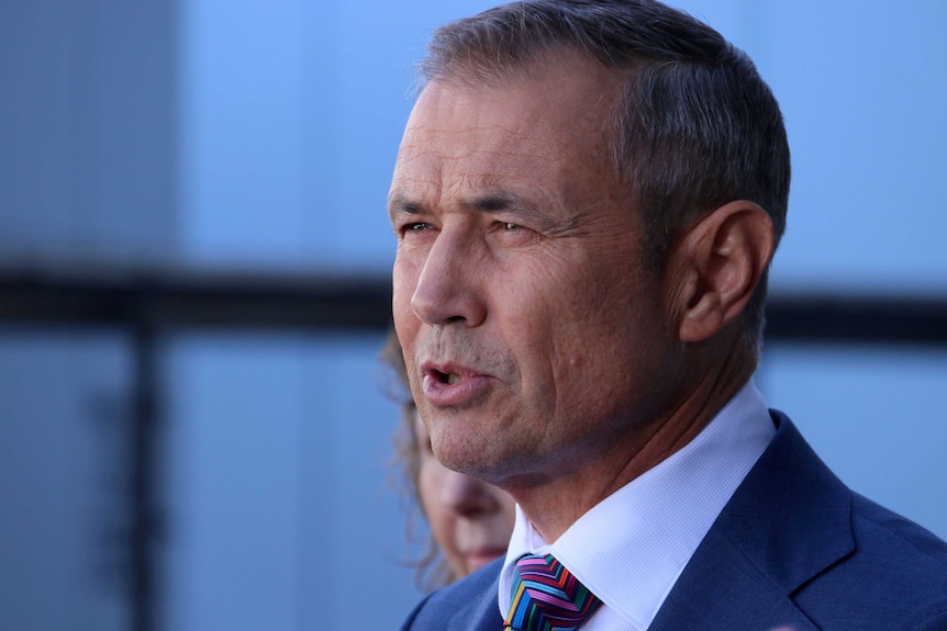 Headshot of WA Health Minister Roger Cook.