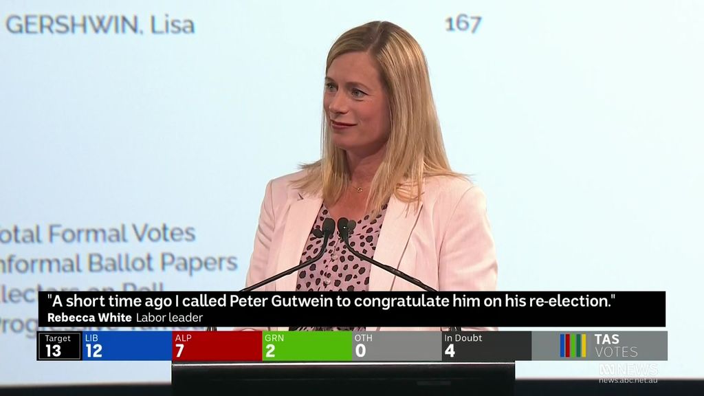 Labor Leader Rebecca White Officially Concedes Defeat - ABC News