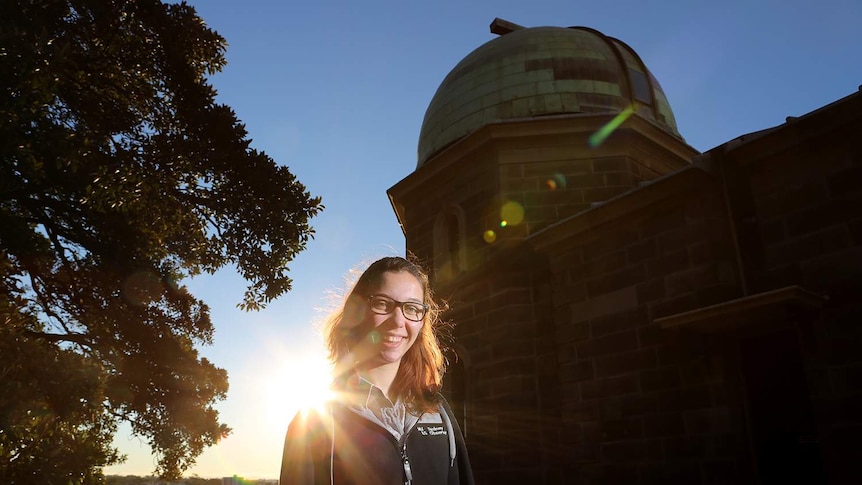 Kirsten Banks works as a tour guide specialising in Aboriginal astronomy at the Sydney Observatory.