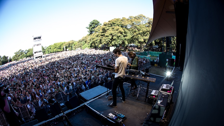 Gotye at triple j's Beat The Drum concert