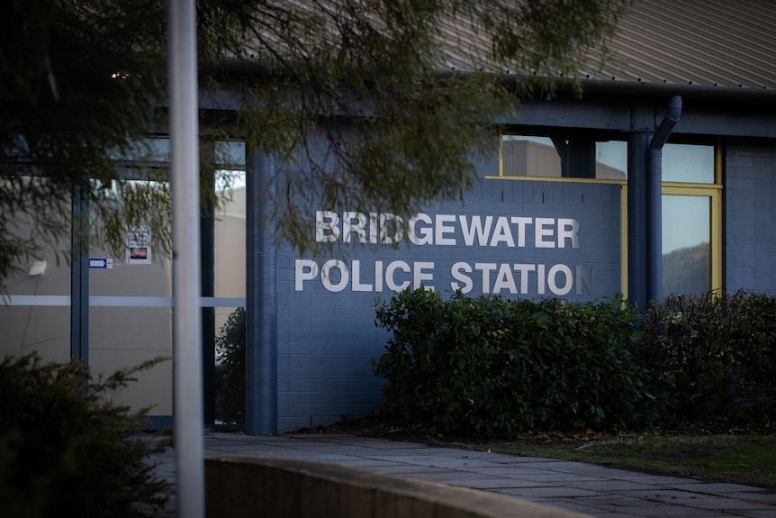 Exterior of Bridgewater Police Station.