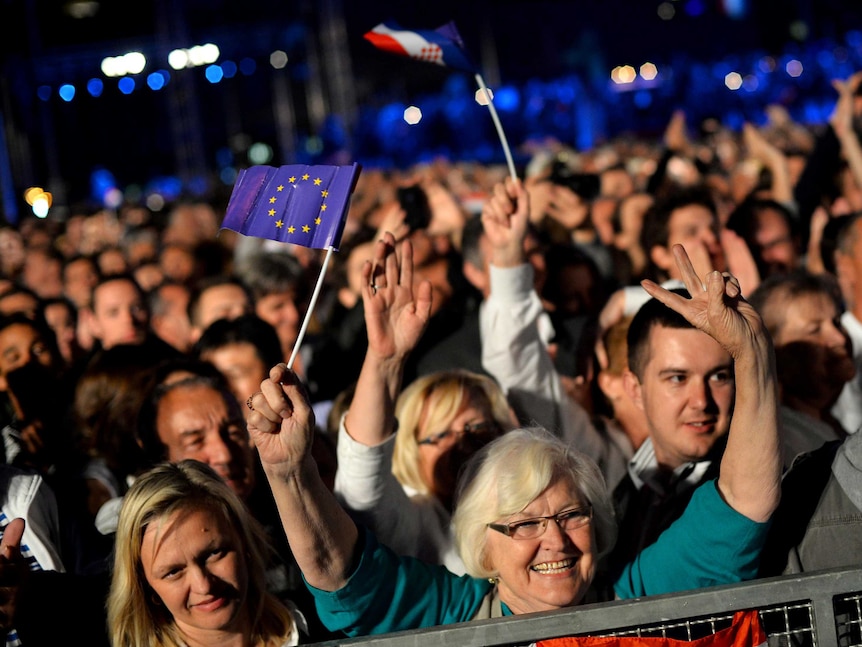 Croatia accepted into the European Union.