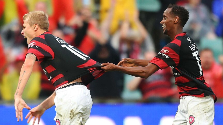 Title chance ... Western Sydney Wanderers have surprised many in their debut season.