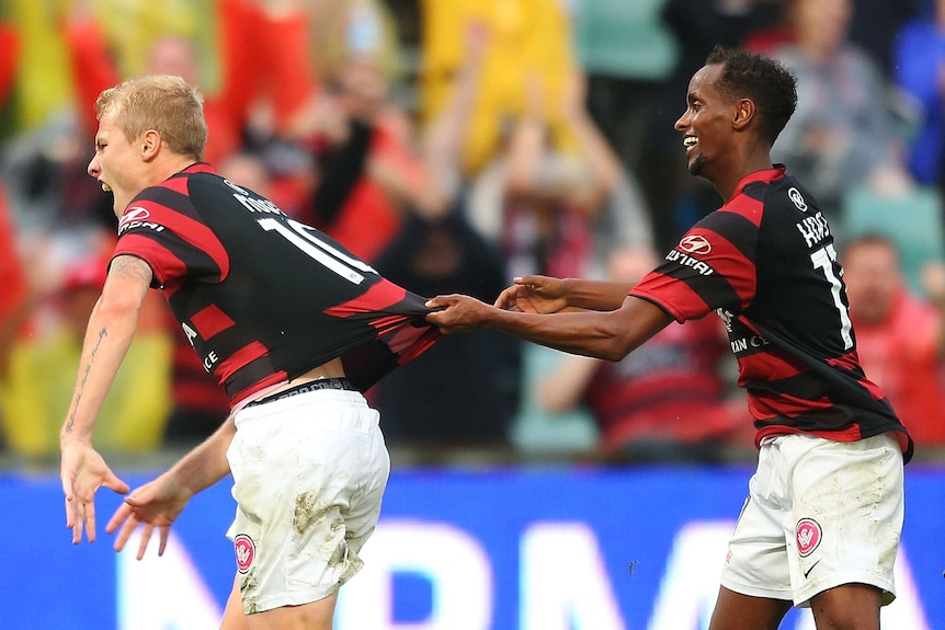 Title chance ... Western Sydney Wanderers have surprised many in their debut season.