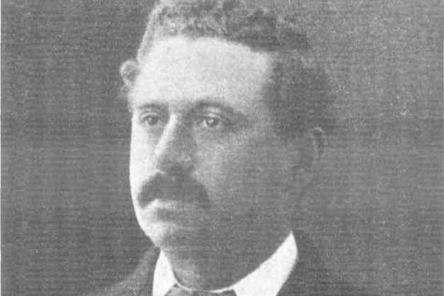 A 1905 portrait of Fred Metters.