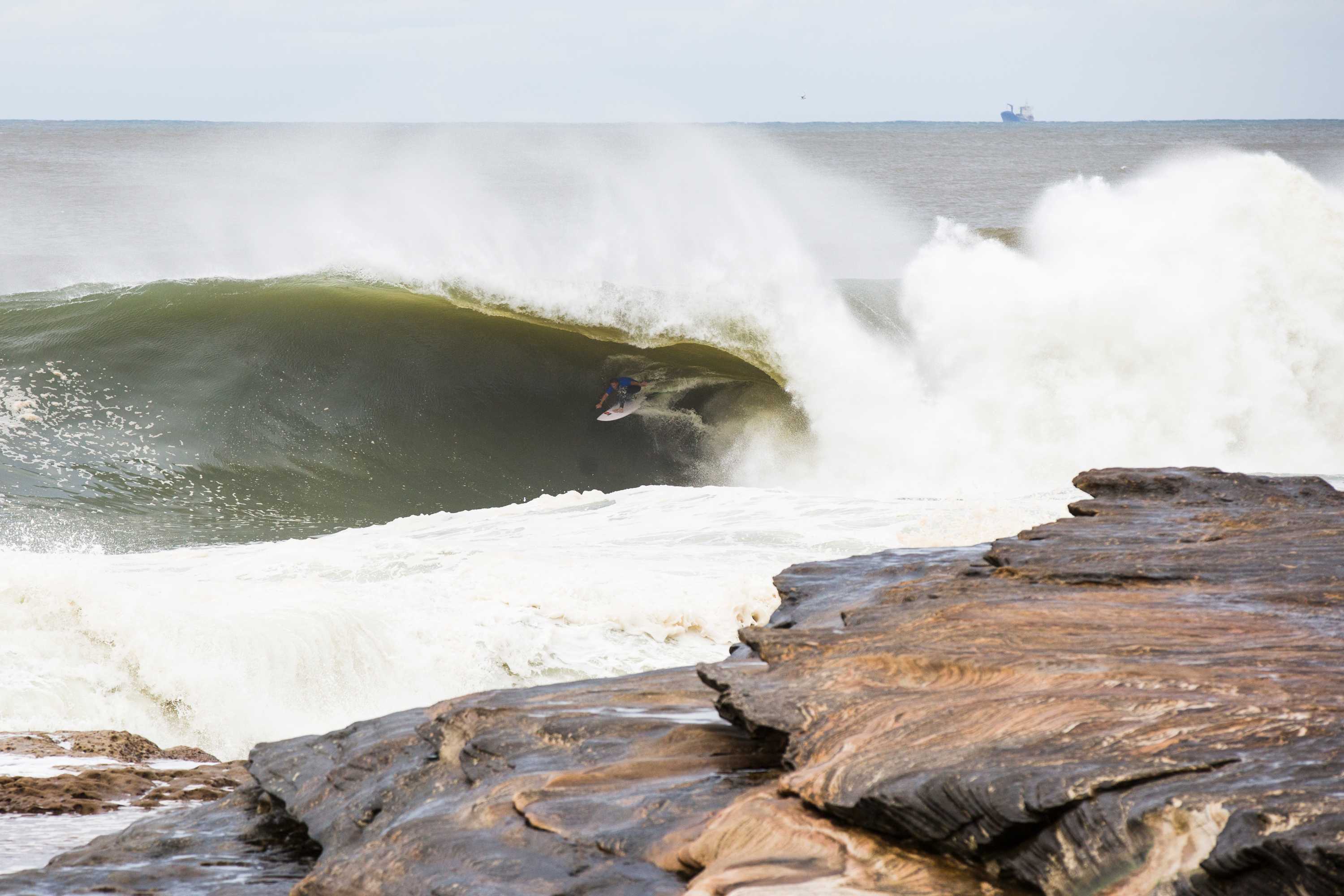 Red Bull Cape Fear Event Sees Big Wave Surfers Chase Monster Waves At Cape Solander Abc News