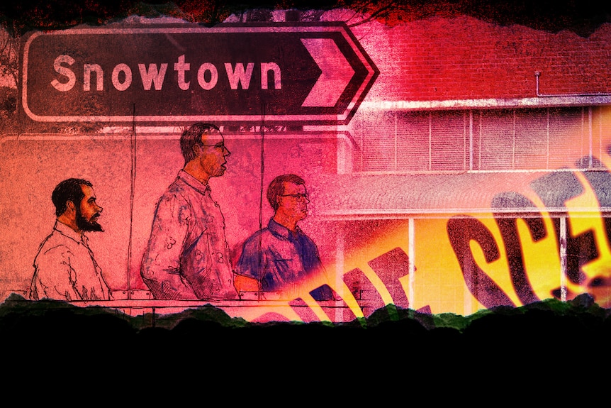 A composite of images linked to the Snowtown murders.