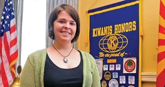 Kayla Mueller in 2013 in Arizona, USA