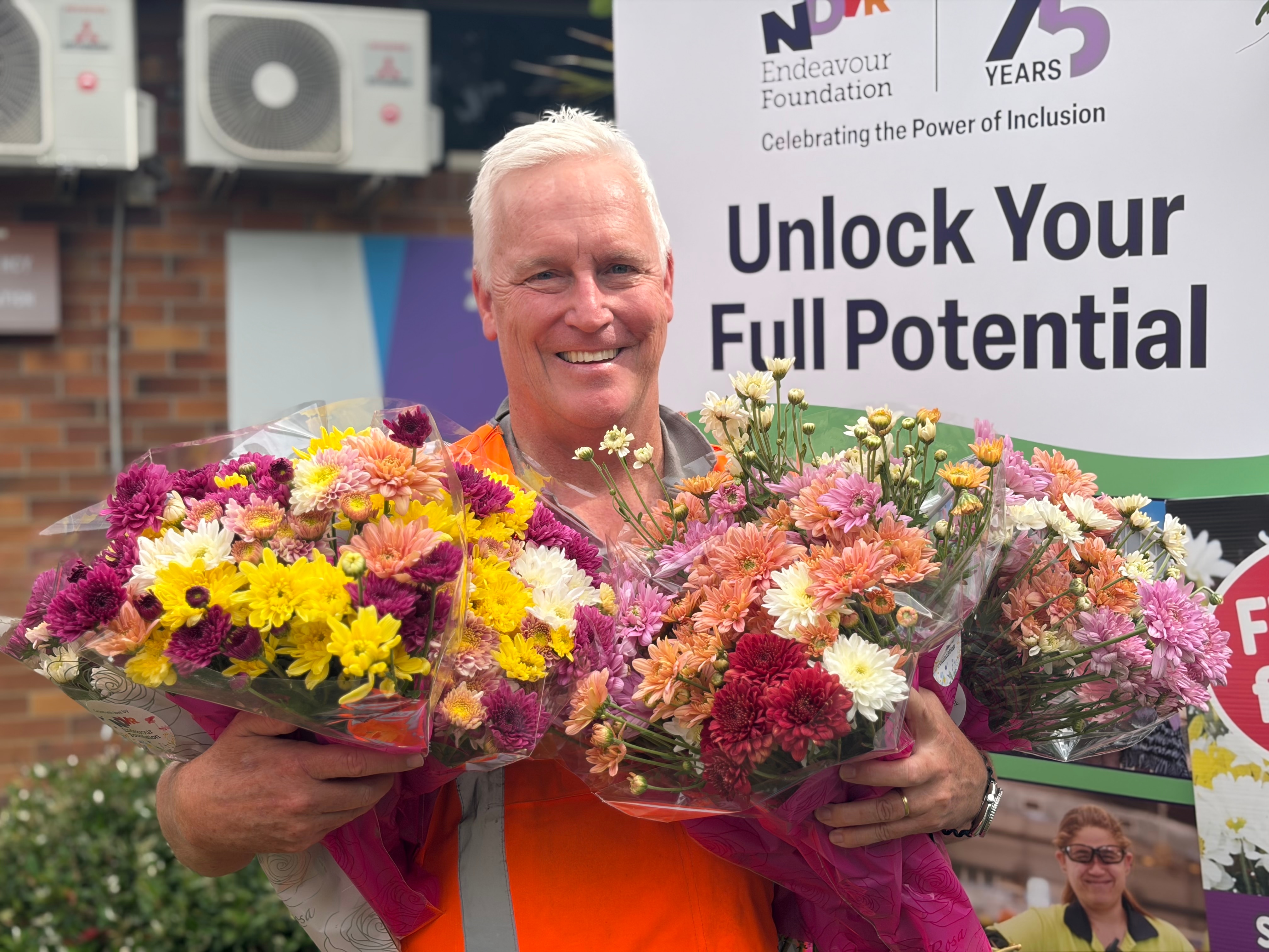 Disability support group harvests last Mother's Day bloom after 35 years