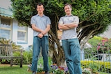 Harry (left) and George (right) Arkinstall hope to make a difference through gardening.