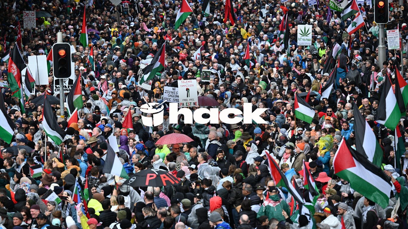 Marching for Gaza, Dr Mo's message + joining the ADF