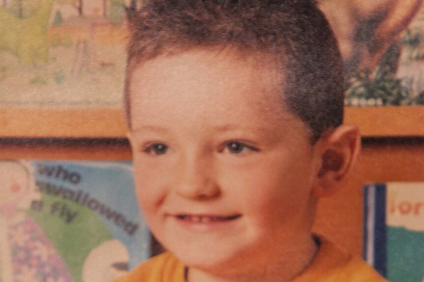 A pre-school photo of a 4-year-old boy