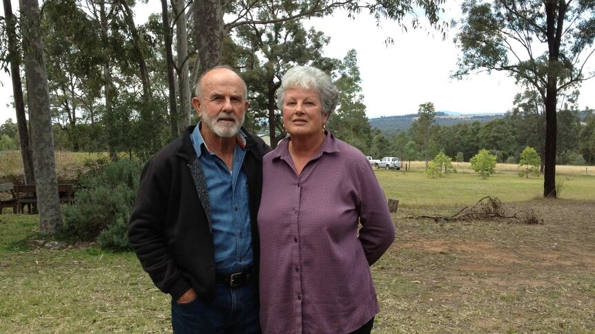 John and Leslie Krey say their community group believes the Department of Planning has shown bias in favour of Rio Tinto.