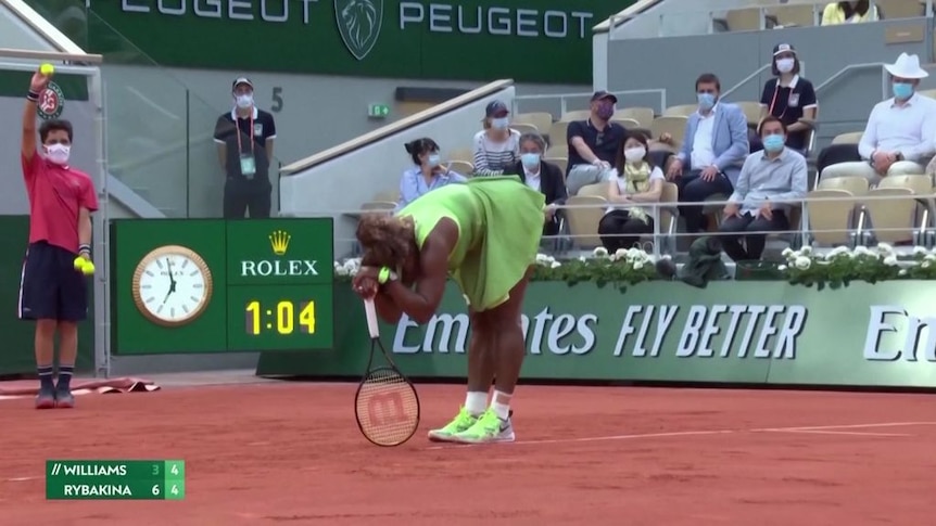 Serena Williams was knocked out in fourth round by Elena Rybakina in French Open