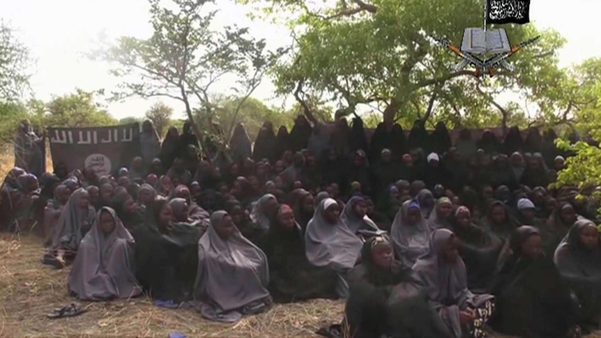 The alleged missing girls abducted from the north-eastern town of Chibok