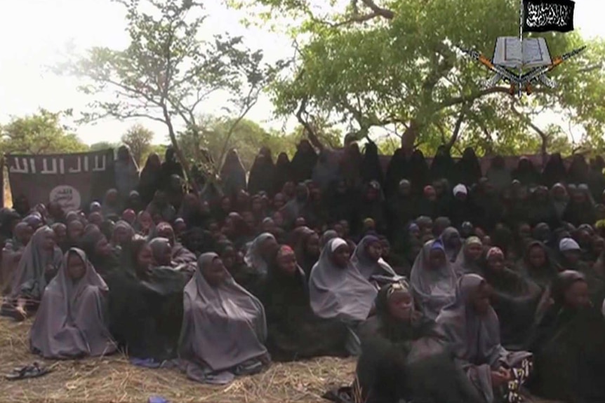 The alleged missing girls abducted from the north-eastern town of Chibok