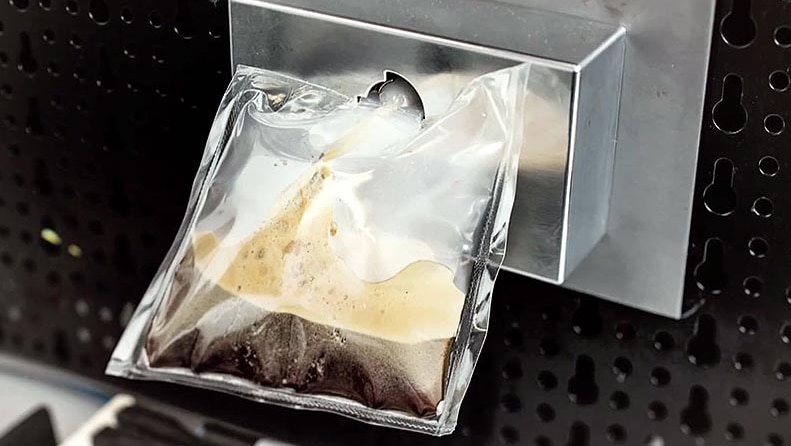 Prototype makes coffee