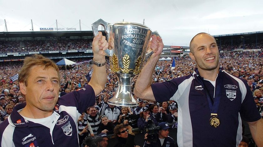 Premiership Cup returns to Geelong