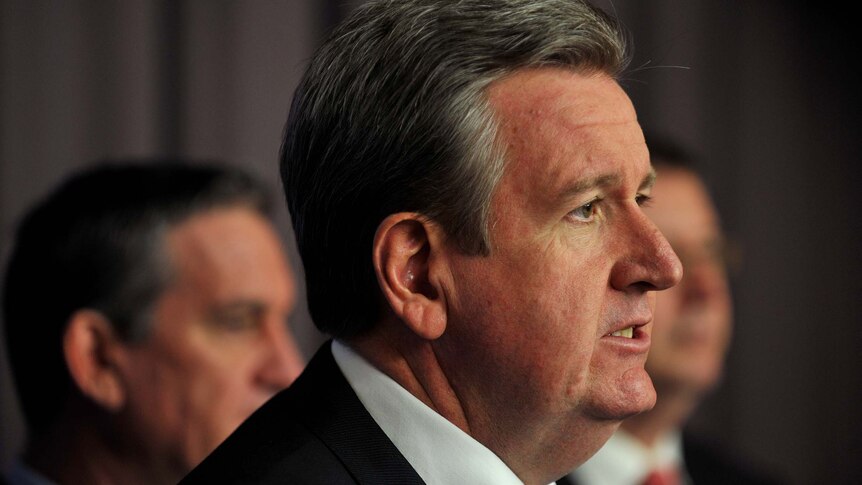 New South Wales Premier Barry O'Farrell announces new gun laws