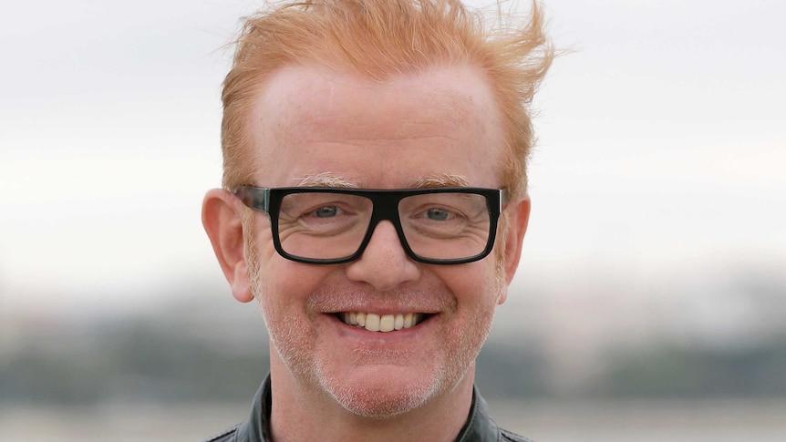 English presenter Chris Evans poses during a photo call at the MIPCOM 2015.