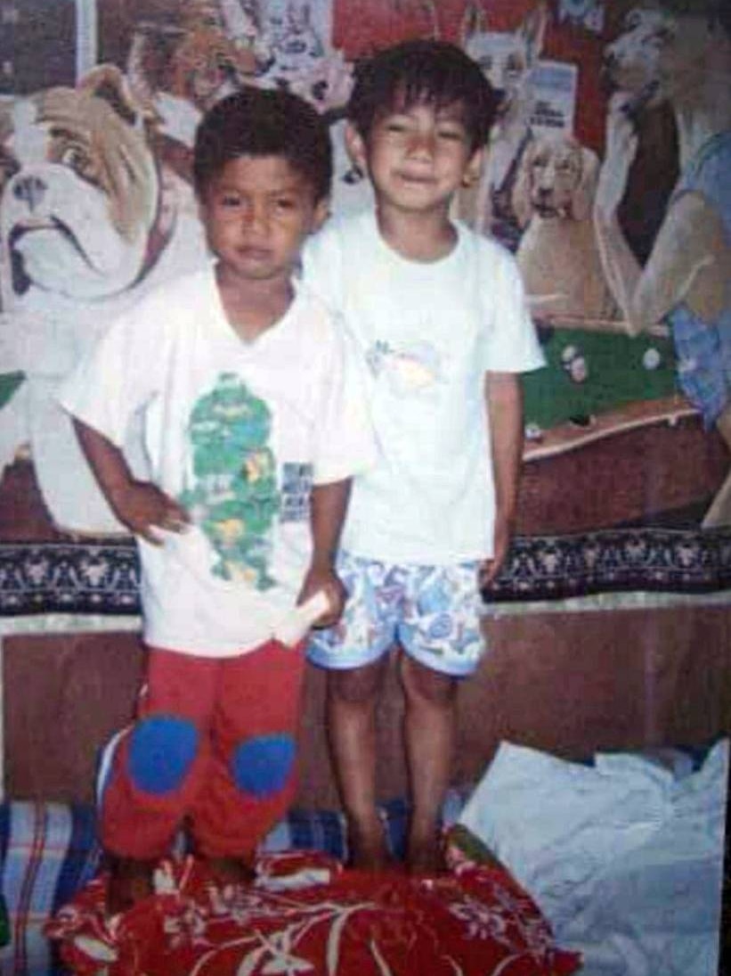 Small Filipino boy.