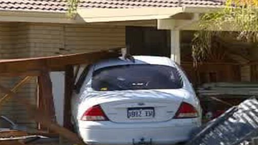 Car ploughs through Perth home - ABC News