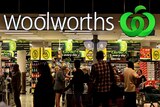A Brisbane Woolworths supermarket entrance