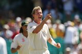 New spearhead ... Brett Lee led Australia's pace attack with an eight-wicket haul against Sri Lanka in the first Test (File photo)
