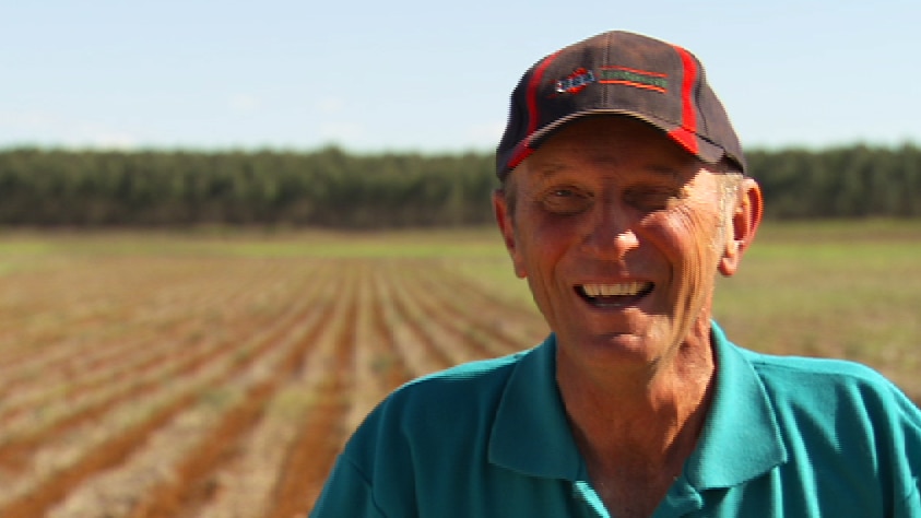 Third generation navy bean grower Gary Truss