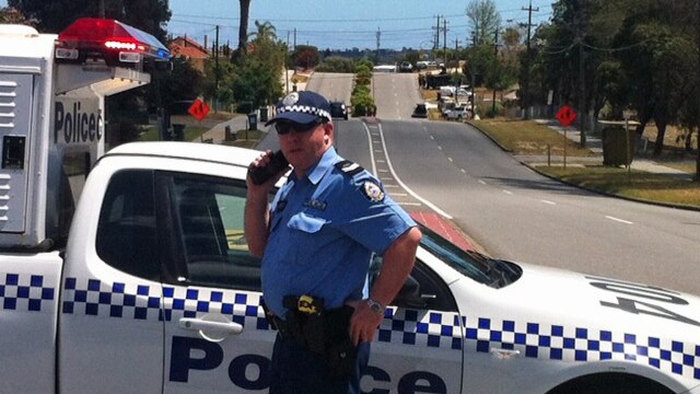 A police officer in Embleton