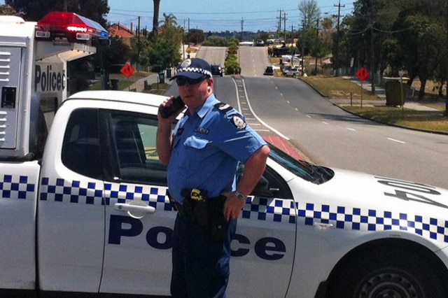 A police officer in Embleton