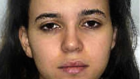 Mug shot of young woman