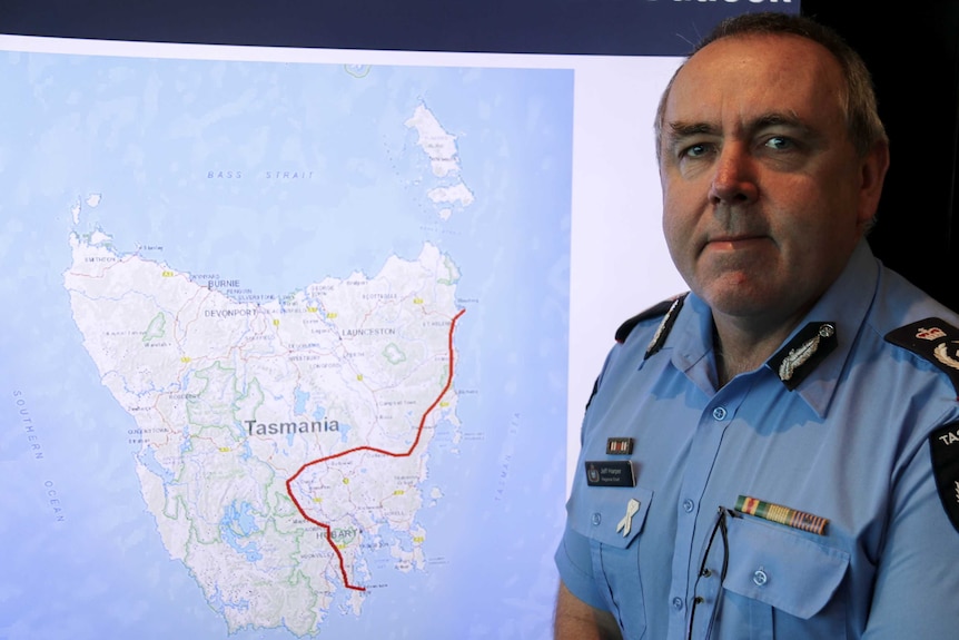 Tasmania Fire Service acting deputy chief Jeff Harper