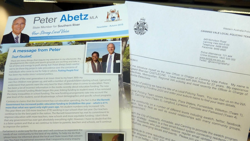 Peter Abetz letter