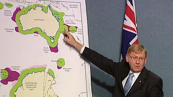 Mr Ferguson says the expansion of the continental shelf is a potential bonanza for Australia.