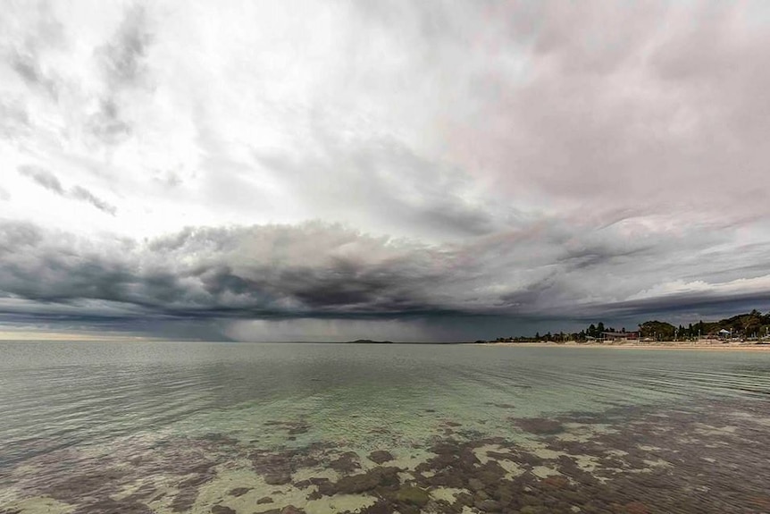 Storm coming into Whyalla on the Eyre Peninsula