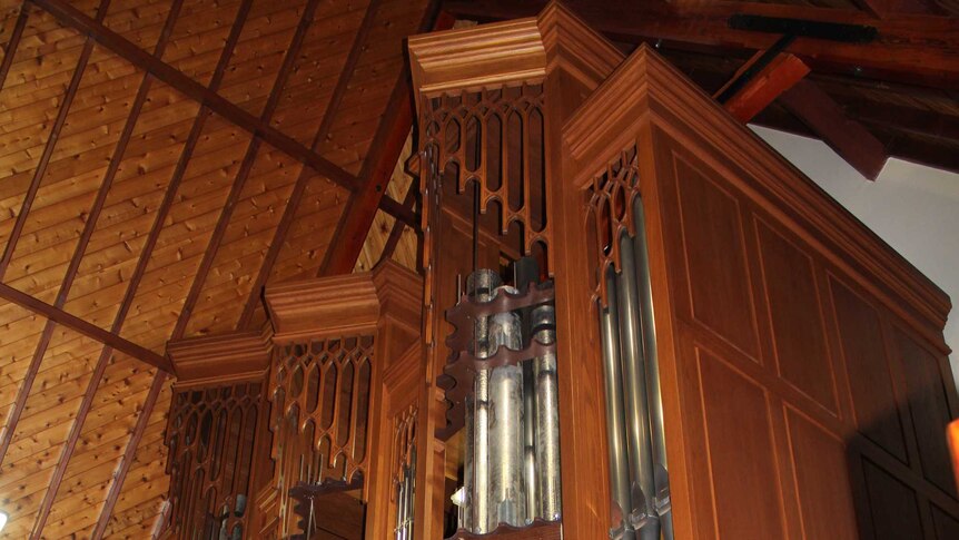 The Letourneau pipe organ is undergoing a major restoration after it was covered in soot during a fire at St Matthew's Church.