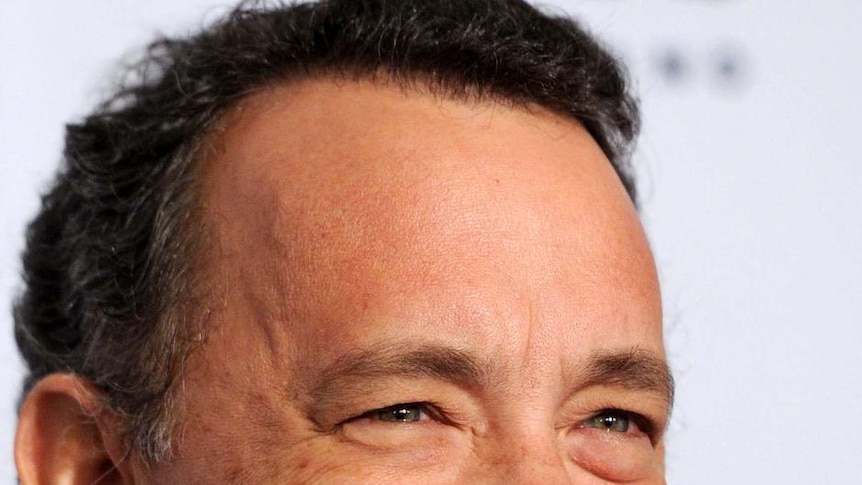 Actor Tom Hanks arrives on the red carpet