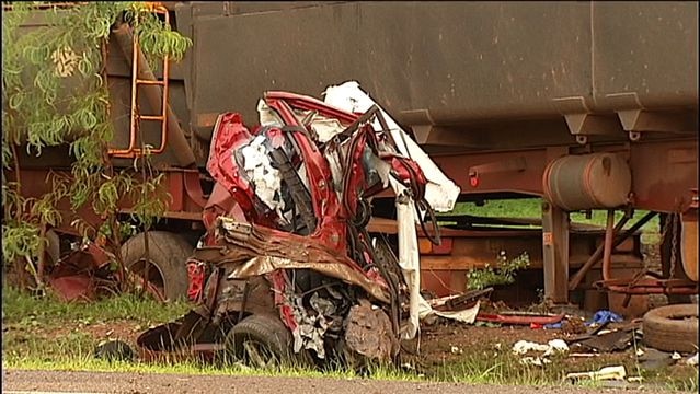 Highway safety fears after road train crash fatality