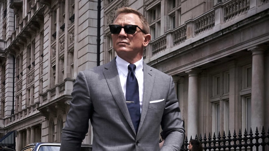 Daniel Craig in the 2021 James Bond film No Time To Die