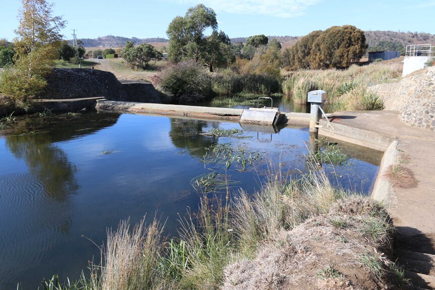 Richmond weir, Tasmania