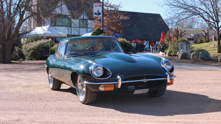 Mark Jasprizza's 1969 E-Type Jaguar.