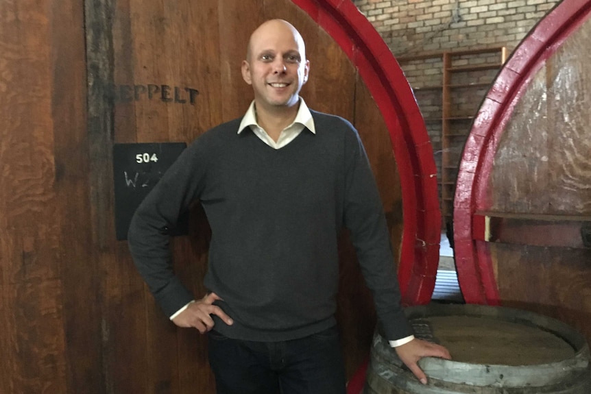 Seppelt winemaker Adam Carnaby