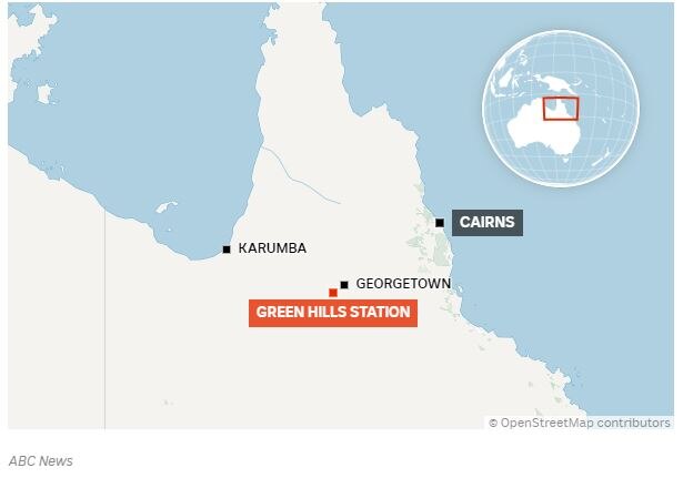 Green Hills Station map