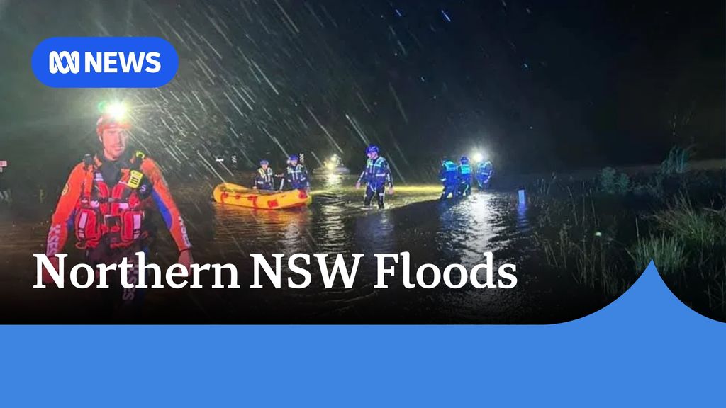 Body found in floodwaters as heavy rain batters northern NSW - ABC News