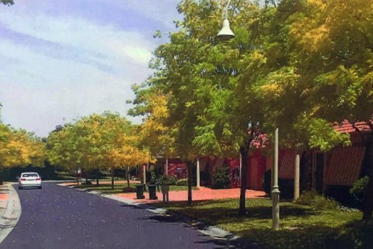 Street view of proposed Korongee dementia village