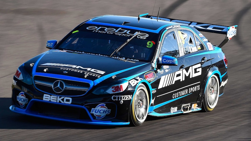Will Davison in action in the V8 Supercars